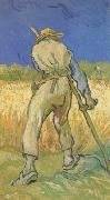 Vincent Van Gogh The Reaper (nn04) oil painting on canvas